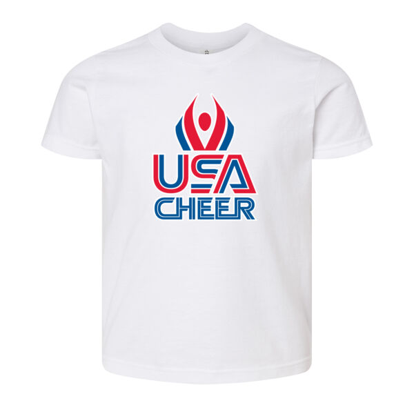 USA Cheer - Youth Fine Jersey T-Shirt Thumbnail