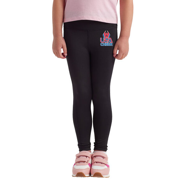 USA Cheer - Youth Recycled Performance Legging Thumbnail