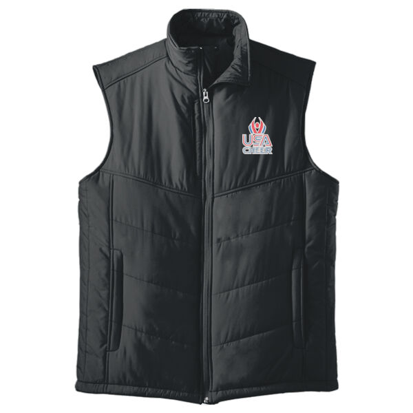 USA Cheer - Women's Puffy Vest Thumbnail