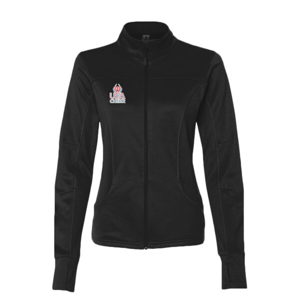 USA Cheer - Women's Poly-Tech Full-Zip Track Jacket Thumbnail