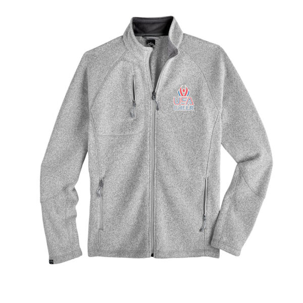 USA Cheer - Men's Overachiever Sweaterfleece Jacket Thumbnail