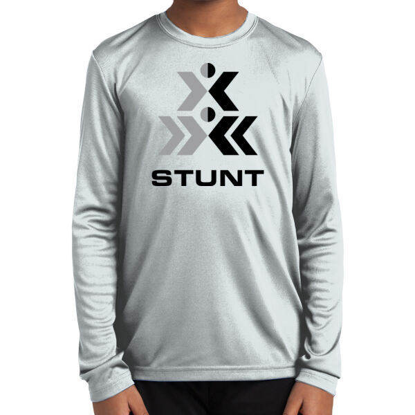 Stunt - Youth Long Sleeve PosiCharge ® Competitor Tee Thumbnail