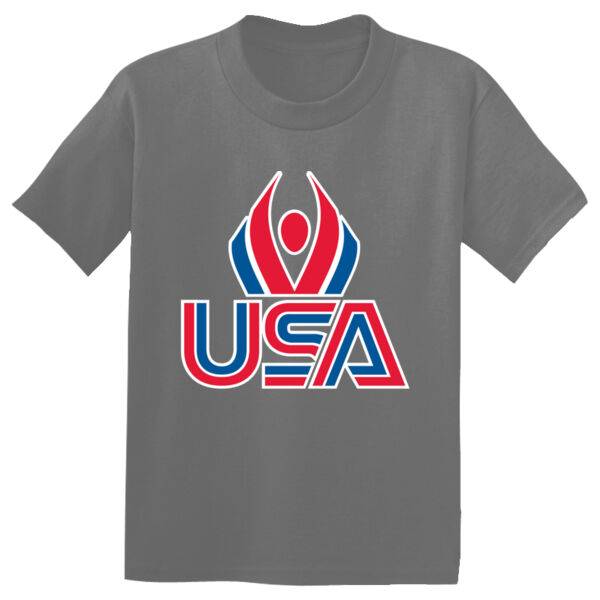 USA Wings - Youth PosiCharge ® Competitor Tee Thumbnail