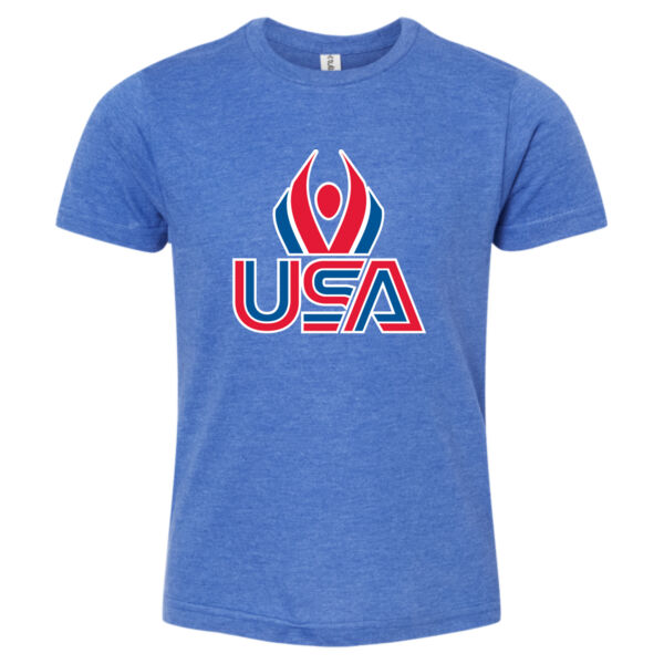 USA Wings - Youth Fine Jersey T-Shirt Thumbnail