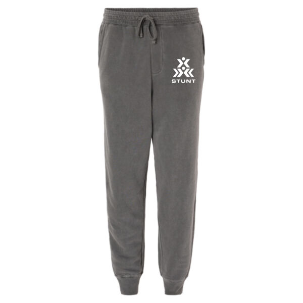 Stunt - Unisex Pigment-Dyed Fleece Sweatpants Thumbnail