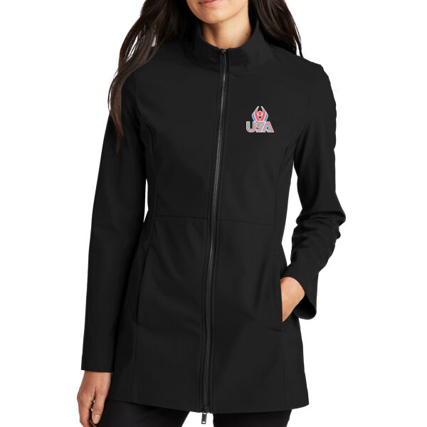 USA Wings - Women's Faille Soft Shell Thumbnail
