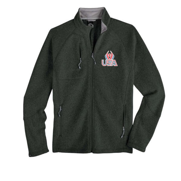 USA Wings - Men's Overachiever Sweaterfleece Jacket Thumbnail