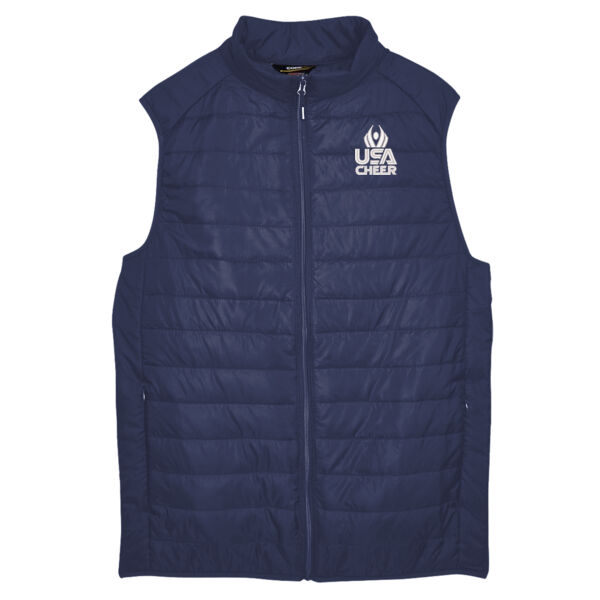  USA Cheer - Men's Prevail Packable Puffer Vest Thumbnail