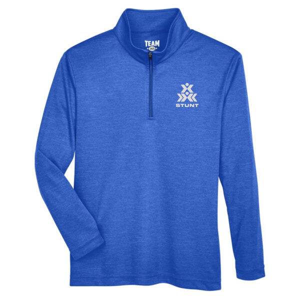 Stunt  - Youth Zone Sonic Heather Performance Quarter-Zip Pullolver Thumbnail