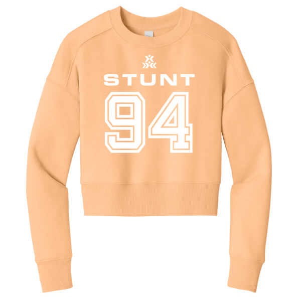 STUNT Commemorative Championship - Women's Perfect Weight ® Fleece Cropped Crew Thumbnail