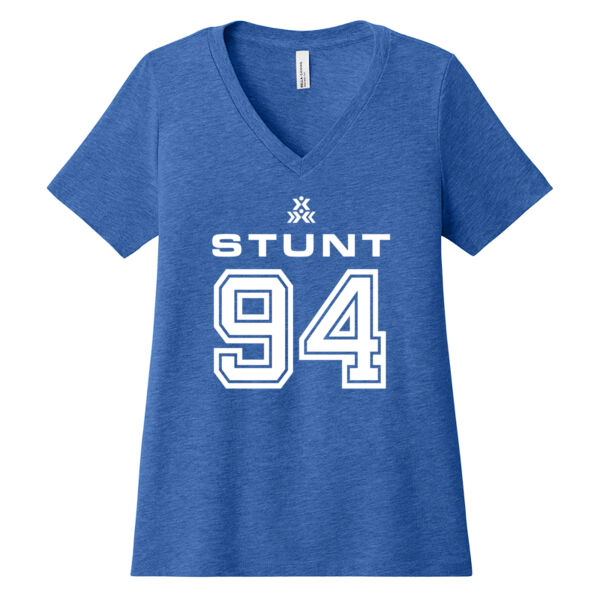 STUNT Commemorative Championship - Women's Relaxed Heather CVC V Neck Tee Thumbnail