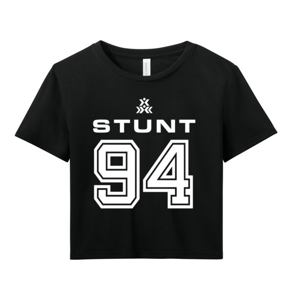STUNT Commemorative Championship - Women's Flowy Cropped Tee Thumbnail